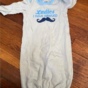 Luvable Friends Blue and White Sleep Sack